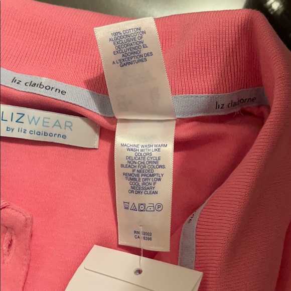 NWT Liz Wear pollo! Liz Claiborne short sleeve - Picture 5 of 6